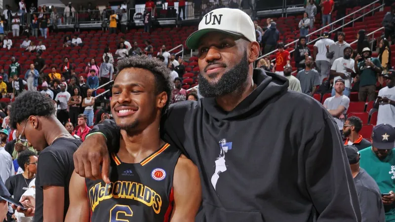 NBA历史父子得分排行榜：詹姆斯·布朗第一 科比·布莱恩特父子第二